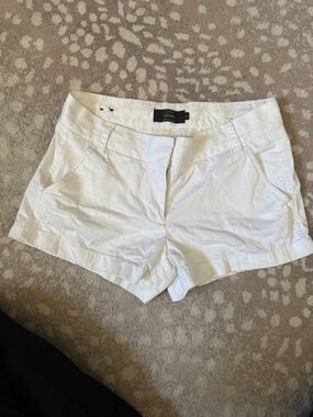 J. Crew White Chino Shorts
